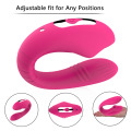 Dispositivo de forma de U portátil con control remoto, masajeador, lápiz labial, bragas vibratorias, consoladores, vibrador de vagina, juguetes sexuales para adultos para mujeres